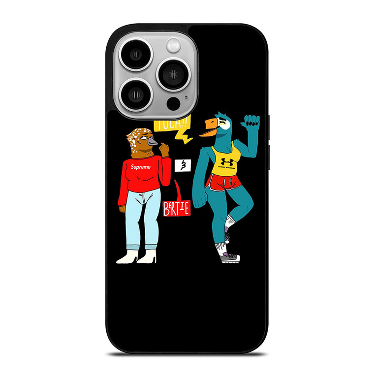 TUCA AND BERTIE HYPEBEAST CARTOON iPhone 14 Pro Case Cover