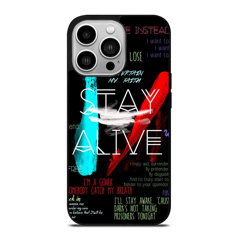 TWENTY ONE PILOTS STAY ALIVE iPhone 14 Pro Case Cover