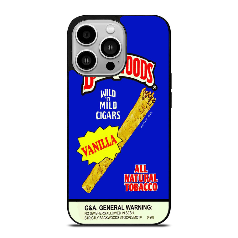 VANILLA BACKWOODS CIGARS iPhone 14 Pro Case Cover