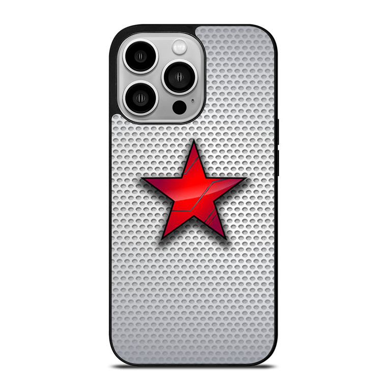 WINTER SOLDIER LOGO AVENGERS 2 iPhone 14 Pro Case Cover