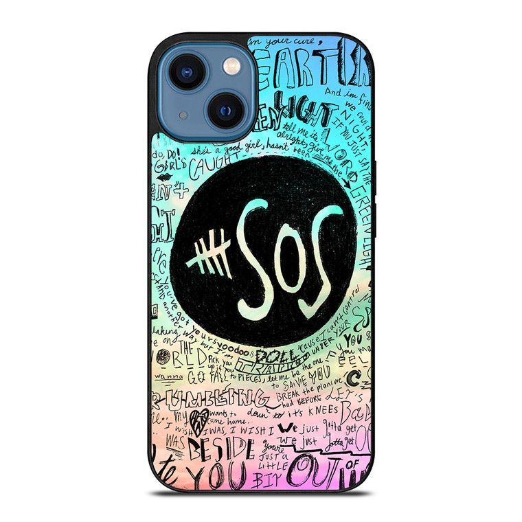 5 SECONDS OF SUMMER 3 5SOS iPhone 14 Case Cover