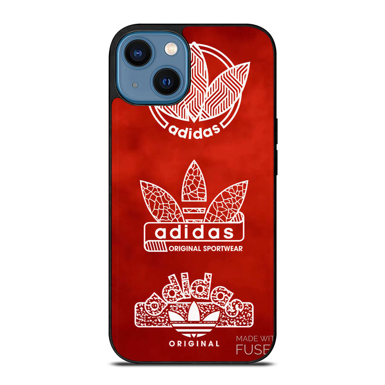 ADIDAS LOGO MADE WITH FUSED iPhone 14 Case Cover