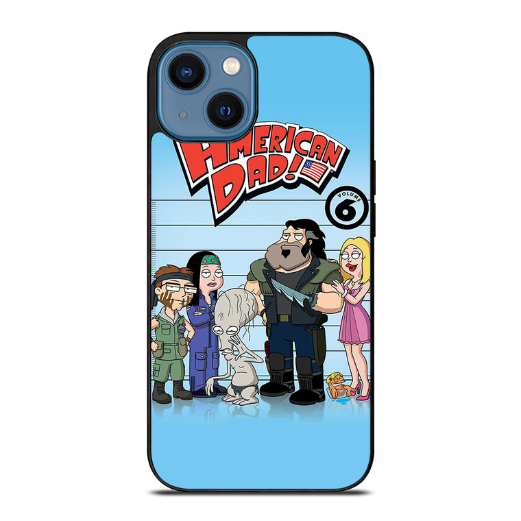 AMERICAN DAD CARTOON VOLUME 6 iPhone 14 Case Cover