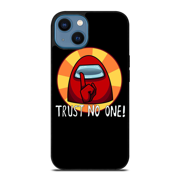 AMONG US IMPOSTOR TRUST NO ONE iPhone 14 Case Cover