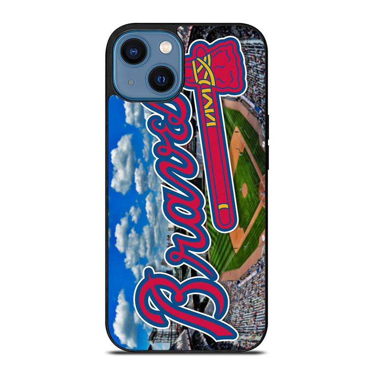 ATLANTA BRAVES BASEBALL LOGO 2 iPhone 14 Case Cover