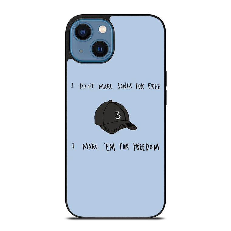 CHANCE 3 ACIDRAP QUOTE iPhone 14 Case Cover