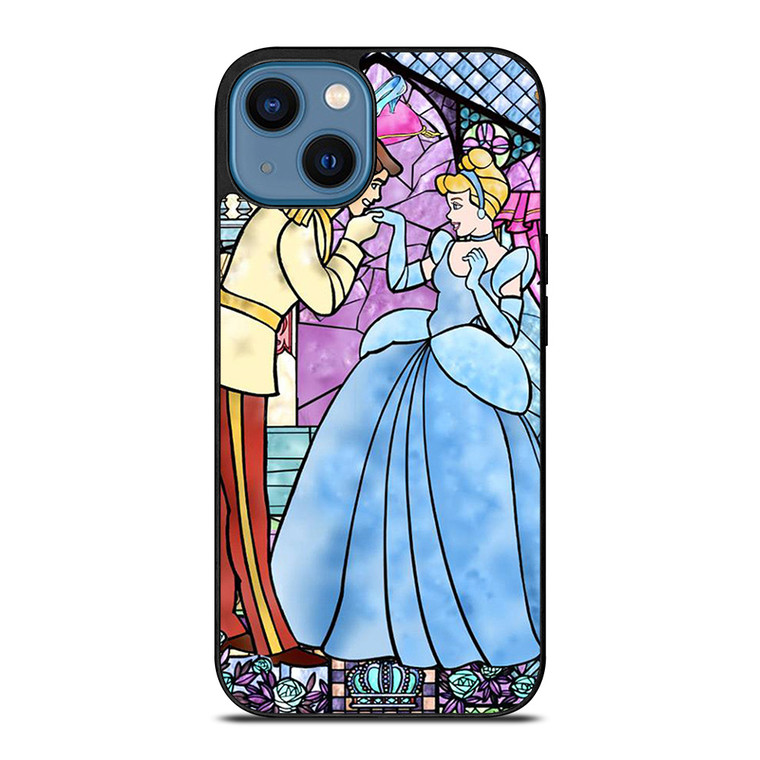 CINDERELLA ART GLASSES Disney iPhone 14 Case Cover