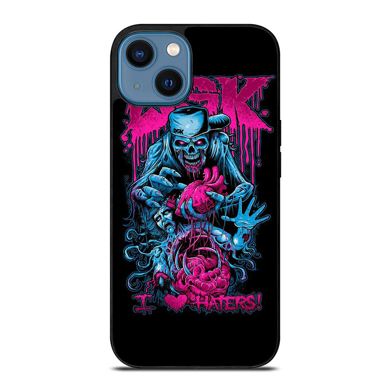 DGK I LOVE HATERS iPhone 14 Case Cover