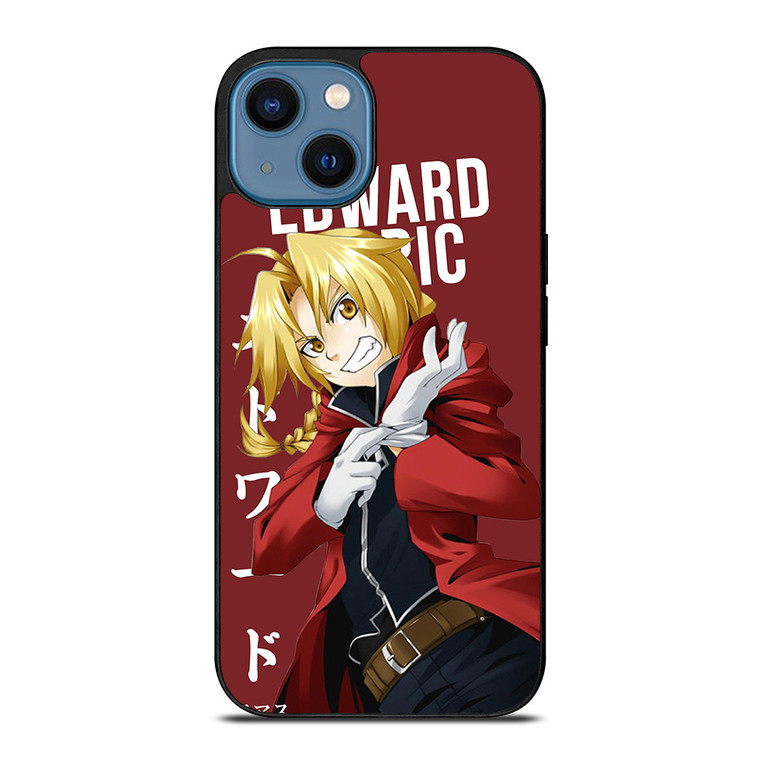 EDWARD ELRIC FULLMETAL ALCHEMIST BROTHERHOOD iPhone 14 Case Cover