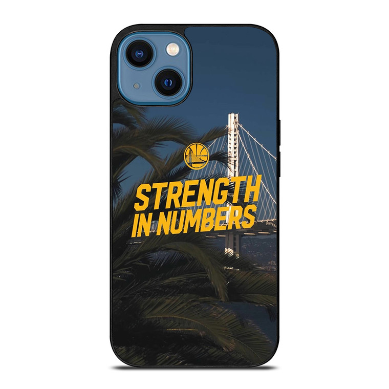 GOLDEN STATE WARRIORS STRENGTH IN NUMBERS iPhone 14 Case Cover