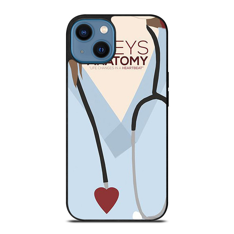 GREY'S ANATOMY HEARTBEAT iPhone 14 Case Cover