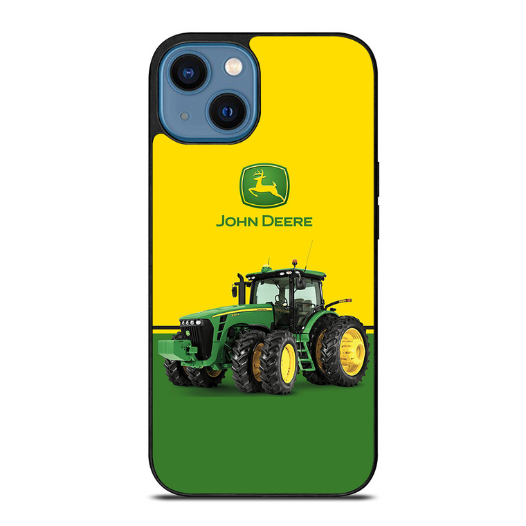 JOHN DEERE WITH TRACTOR iPhone 14 Case Cover
