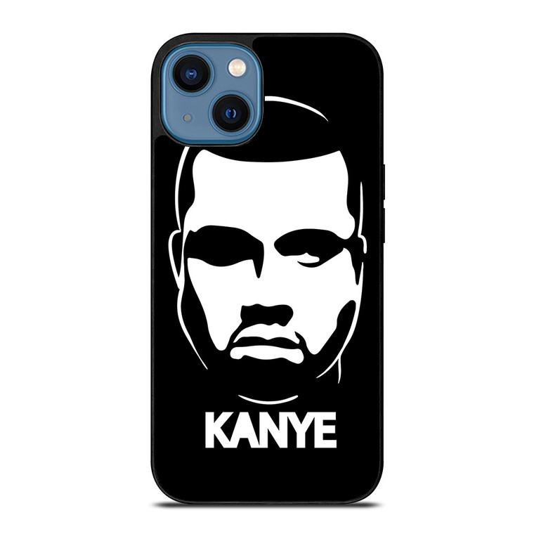 KANYE WEST RAPPER ILLUSTRATION iPhone 14 Case Cover