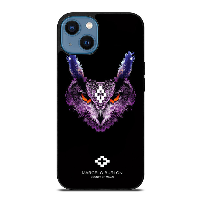 MARCELO BURLON OWL iPhone 14 Case Cover