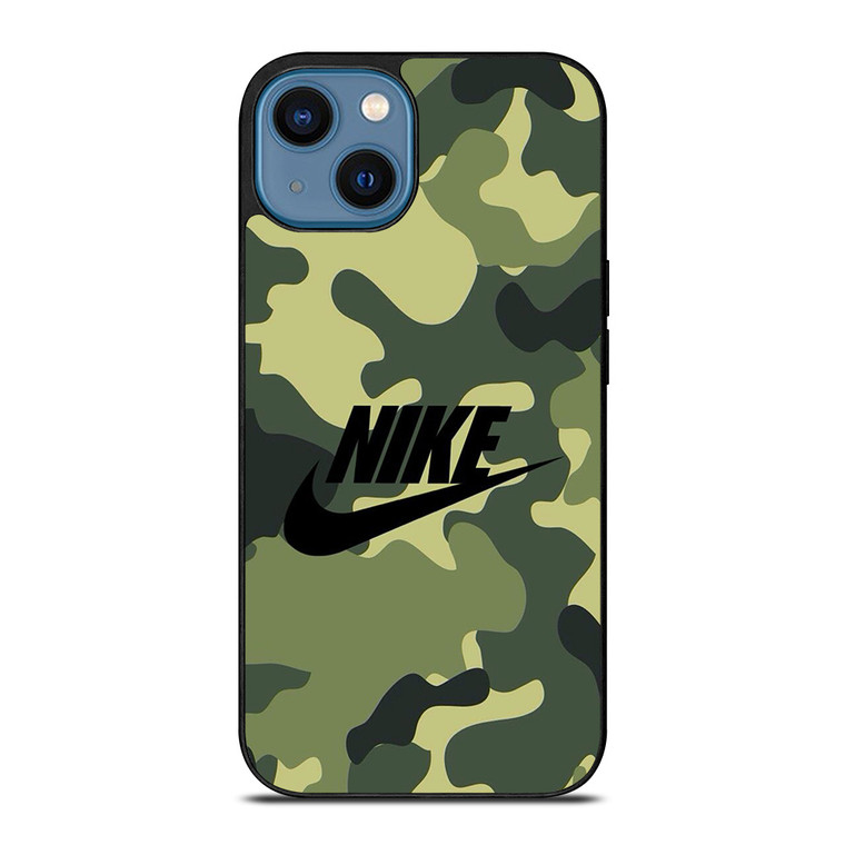 NIKE CAMO iPhone 14 Case Cover