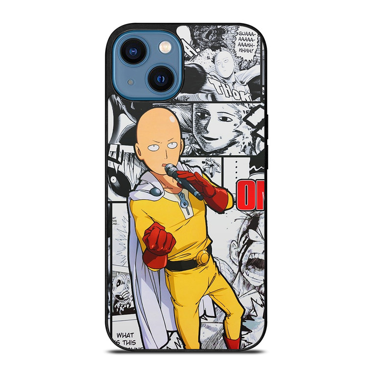 ONE PUNCH MAN SAITAMA COMIC iPhone 14 Case Cover