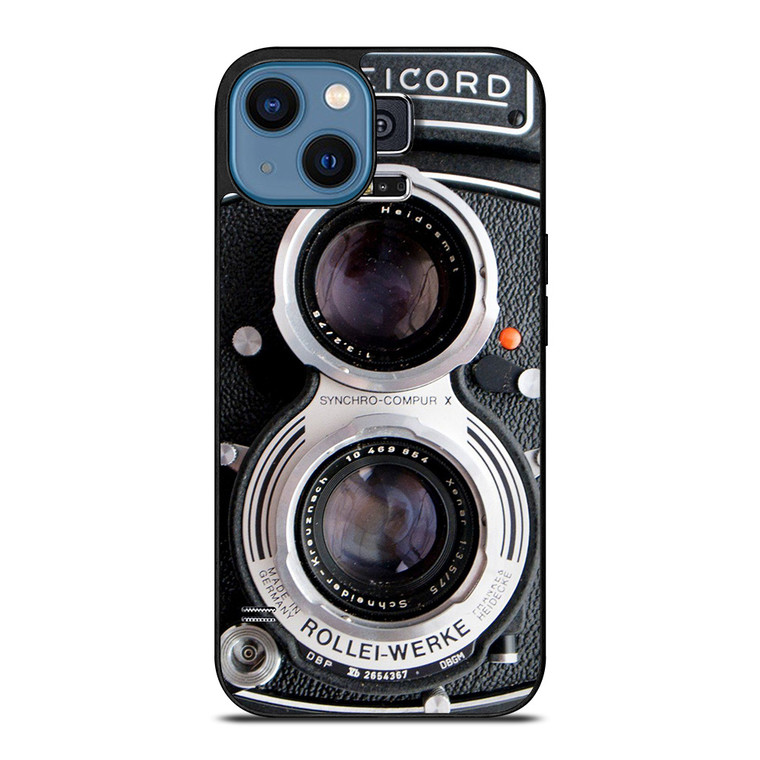 ROLLEIFLEX VINTAGE RECORDER iPhone 14 Case Cover