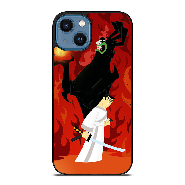 SAMURAI JACK BATTLE AKU iPhone 14 Case Cover