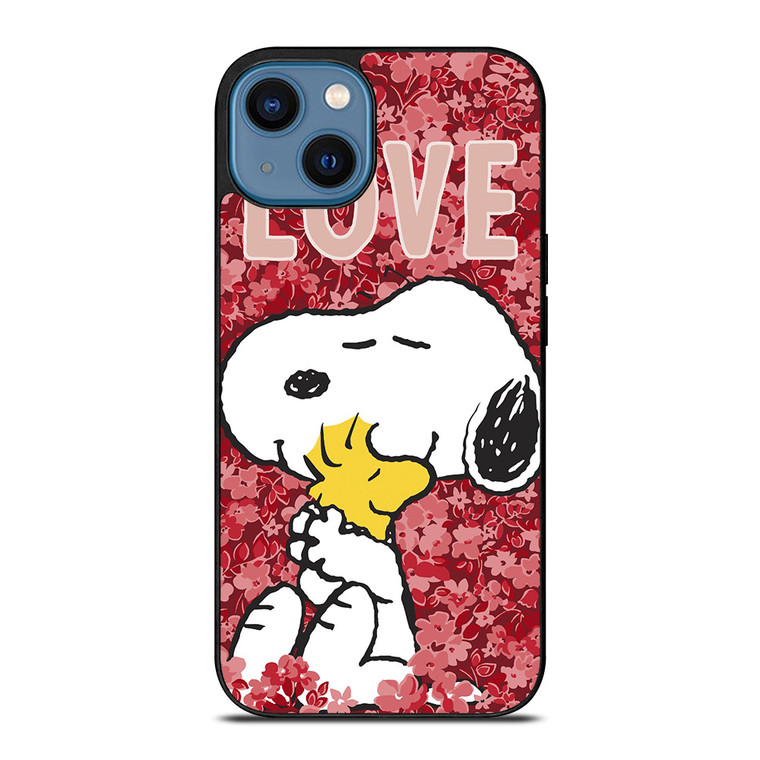 SNOOPY THE PEANUTS LOVE iPhone 14 Case Cover