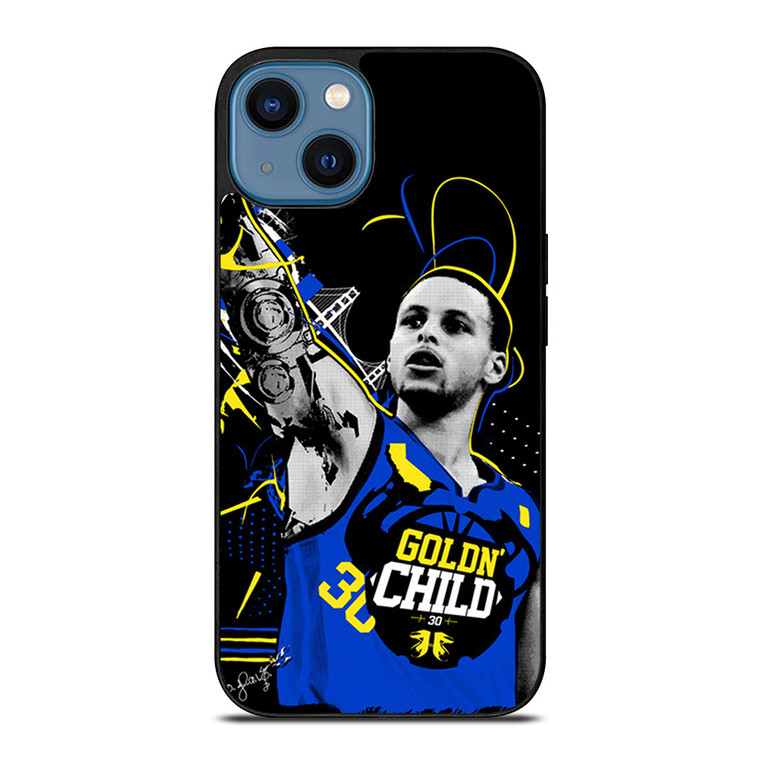 STEPHEN CURRY GOLDN CHILD iPhone 14 Case Cover