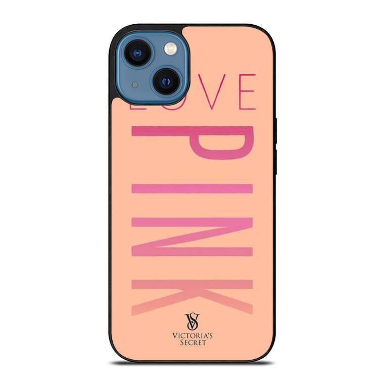 VICTORIA S SECRET LOVE PINK iPhone 14 Case Cover