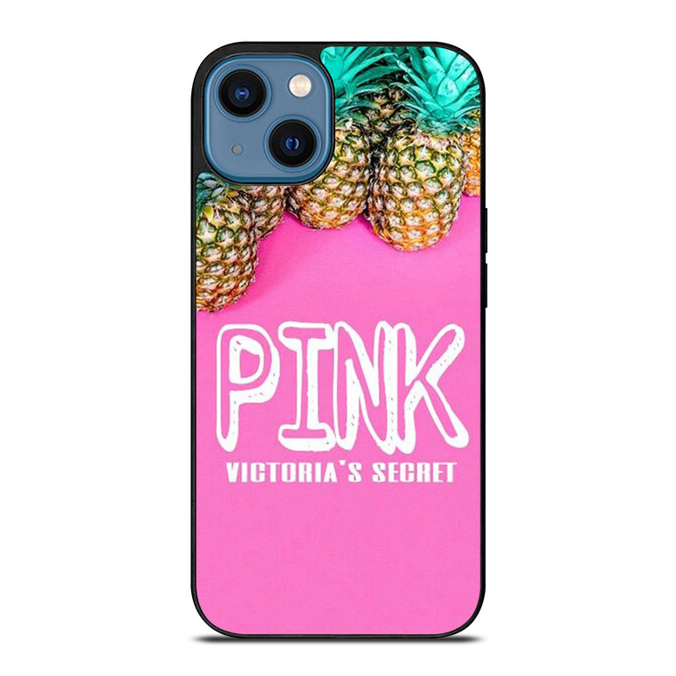 VICTORIA'S SECRET PINK PINEAPPLE iPhone 14 Case Cover
