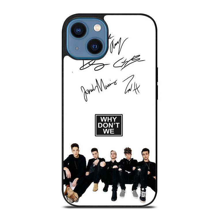WHY DON'T WE SIGNATURE iPhone 14 Case Cover