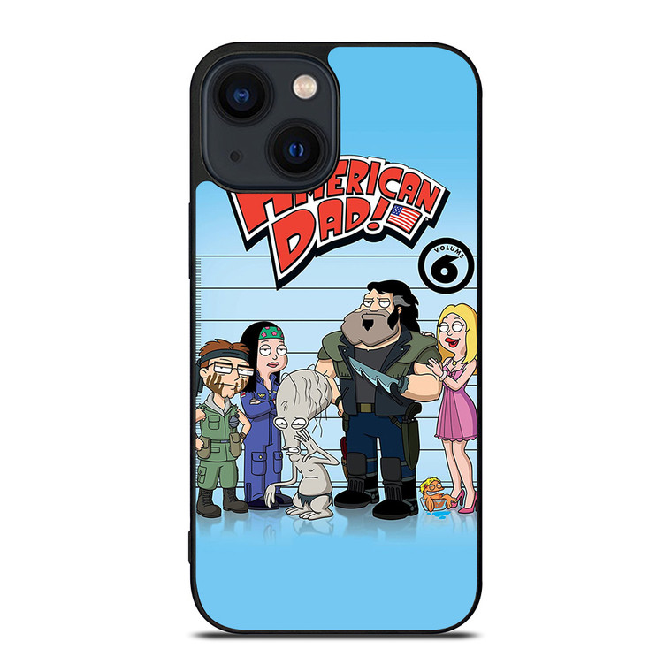 AMERICAN DAD CARTOON VOLUME 6 iPhone 14 Plus Case Cover