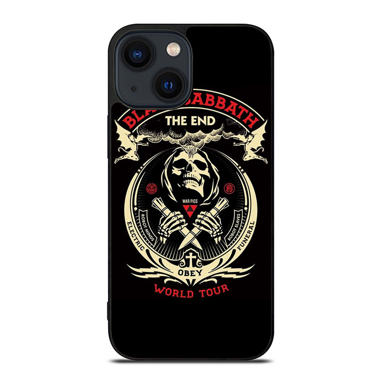 BLACK SABBATH THE END OBEY iPhone 14 Plus Case Cover