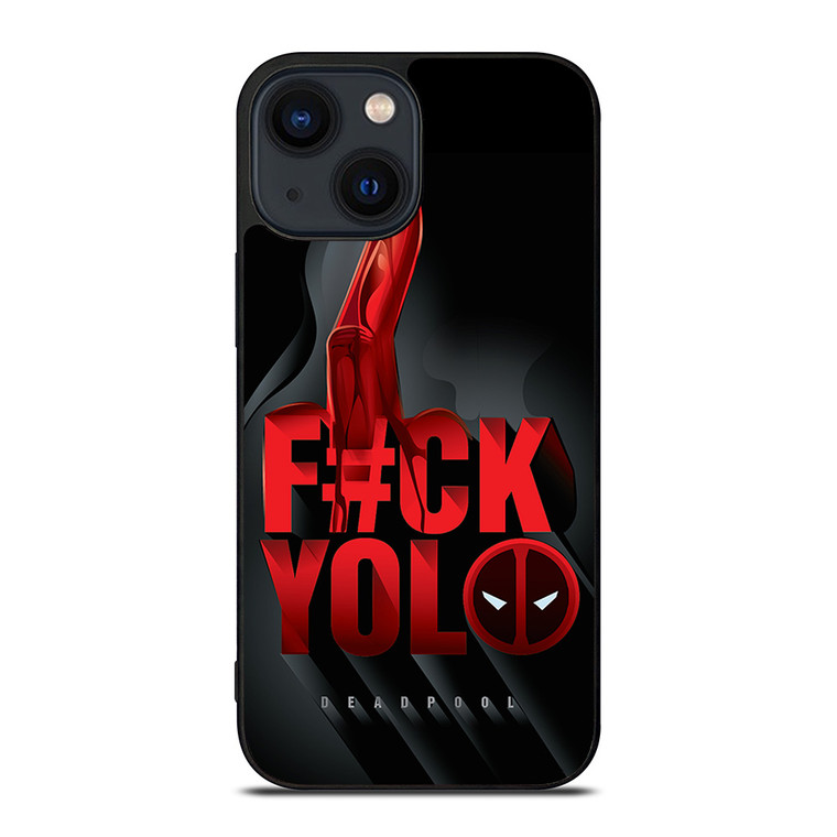 DEADPOOL YOLO iPhone 14 Plus Case Cover