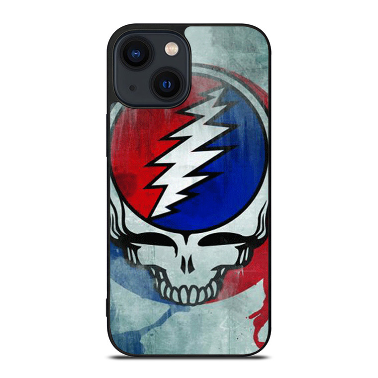 GRATEFUL DEAD ART LOGO iPhone 14 Plus Case Cover