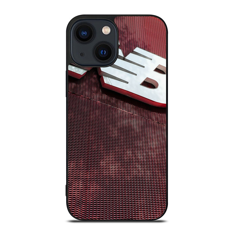 NEW BALANCE NB RED METAL iPhone 14 Plus Case Cover
