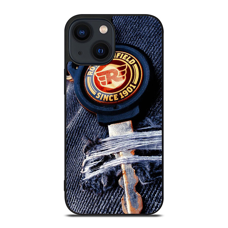 ROYAL ENFIELD KEY CHAN JEANS iPhone 14 Plus Case Cover