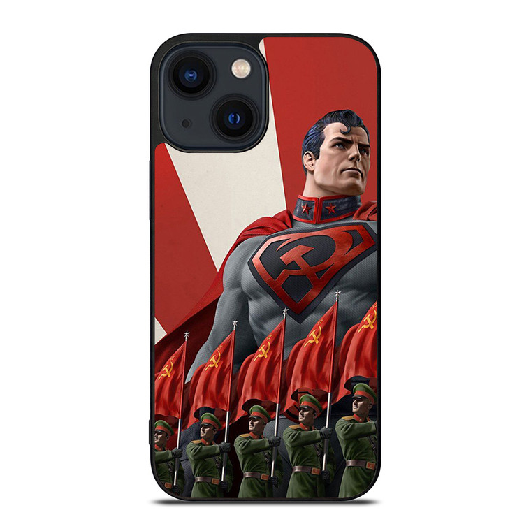 SUPERMAN RED SON DC COMICS iPhone 14 Plus Case Cover