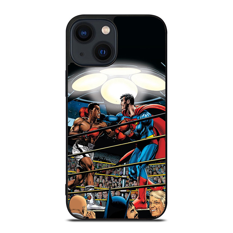 SUPERMAN VS MUHAMMAD ALI iPhone 14 Plus Case Cover