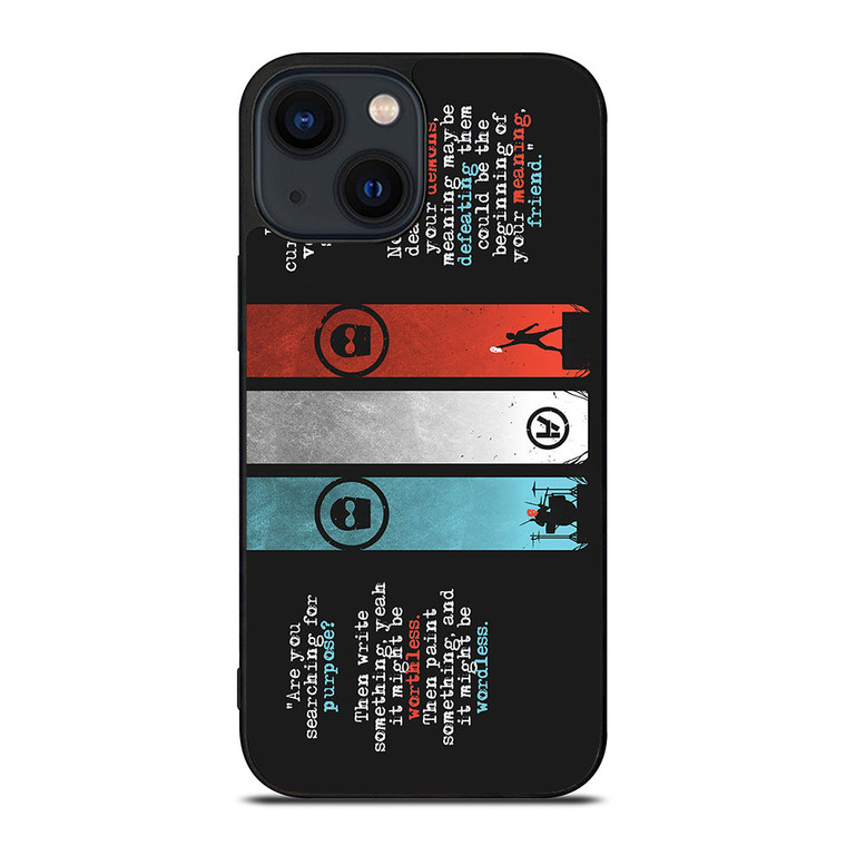 TWENTY ONE PILOTS KITCHEN SINK iPhone 14 Plus Case Cover