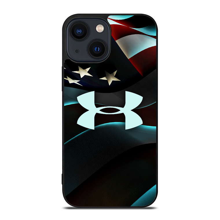 UNDER ARMOUR USA FLAG LOGO iPhone 14 Plus Case Cover