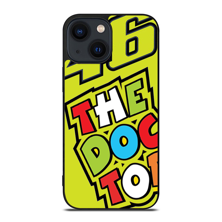 VALENTINO ROSSI VR46 THE DOCTOR iPhone 14 Plus Case Cover