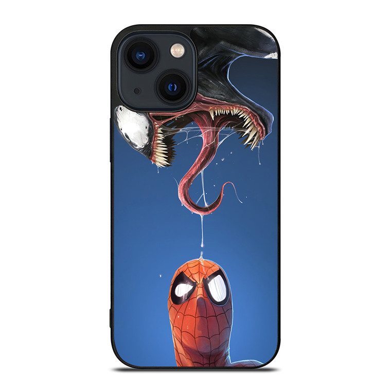 VENOM VS SPIDERMAN VILLAIN iPhone 14 Plus Case Cover