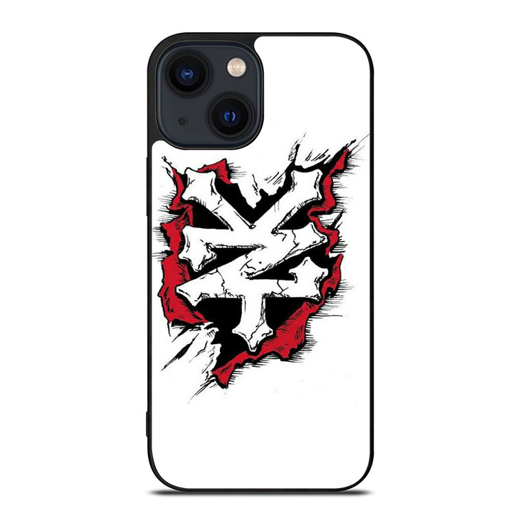 ZOO YORK LOGO WHITE iPhone 14 Plus Case Cover