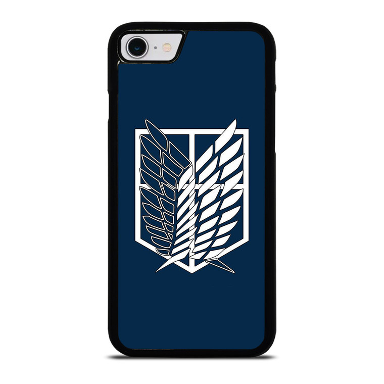 ATTACK ON TITAN SYMBOL WINGS OF FREEDOM iPhone SE 2022 Case Cover