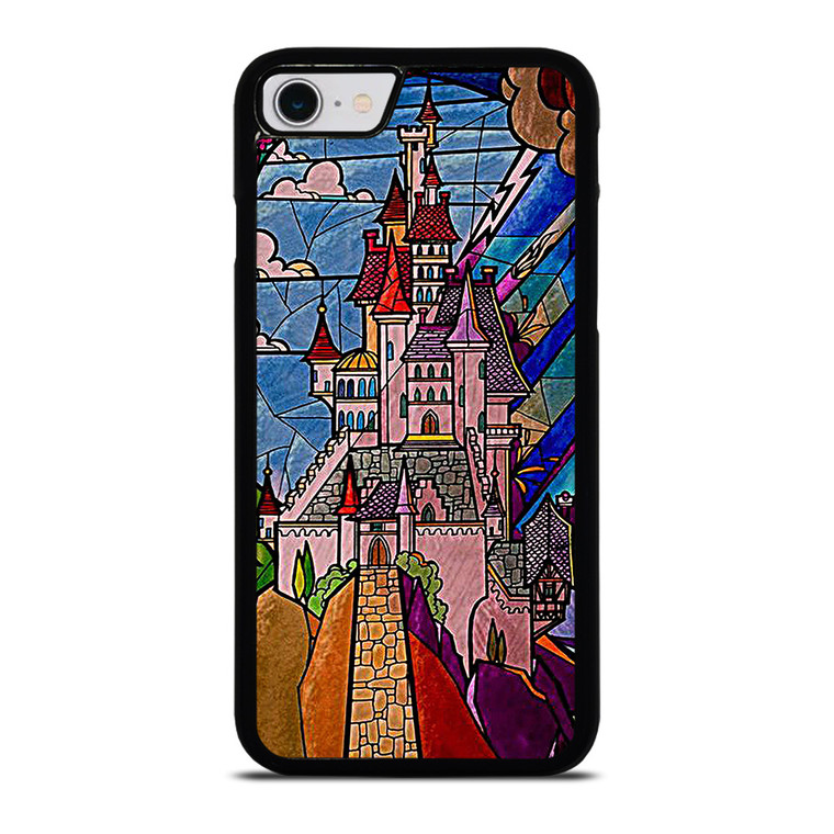 BEAUTY AND THE BEAST CASTLE DISNEY iPhone SE 2022 Case Cover