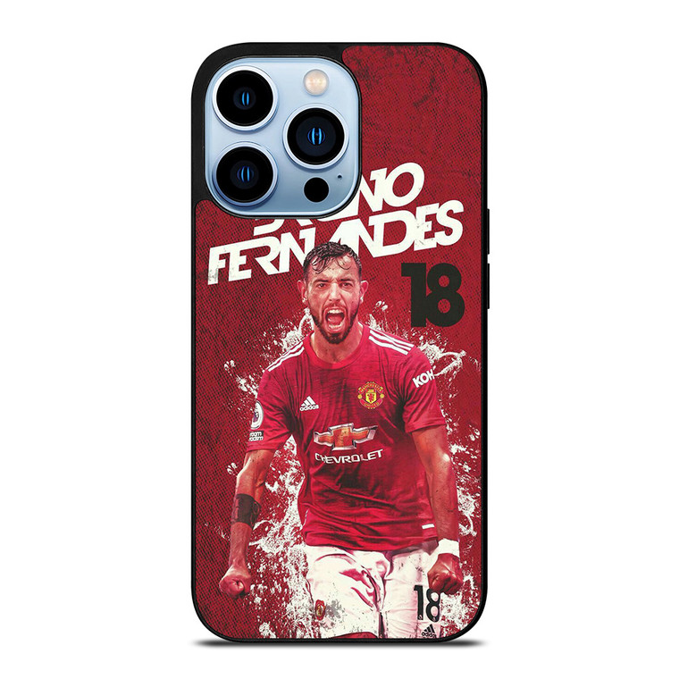 MANCHESTER UNITED BRUNO FERNANDES iPhone 13 Pro Max Case Cover