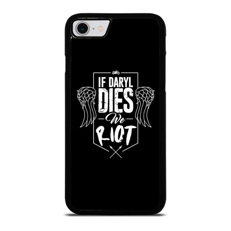 IF DARYL DIXON DIES WALKING DEAD iPhone SE 2022 Case Cover