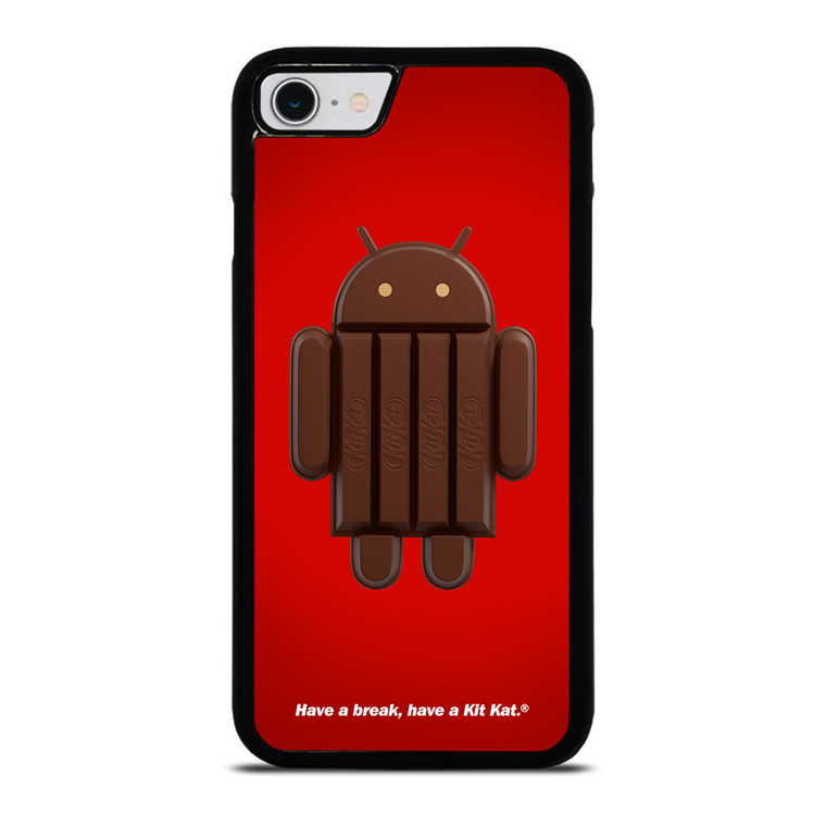 KIT KAT CHOCOLATE ANDROID ICON iPhone SE 2022 Case Cover