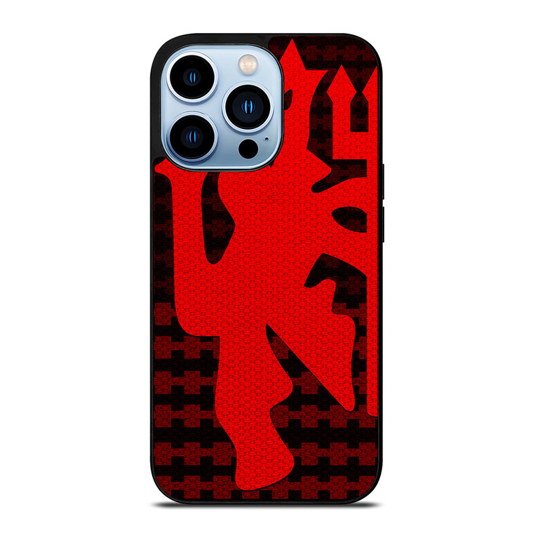 MANCHESTER UNITED RED DEVIL LOGO iPhone 13 Pro Max Case Cover