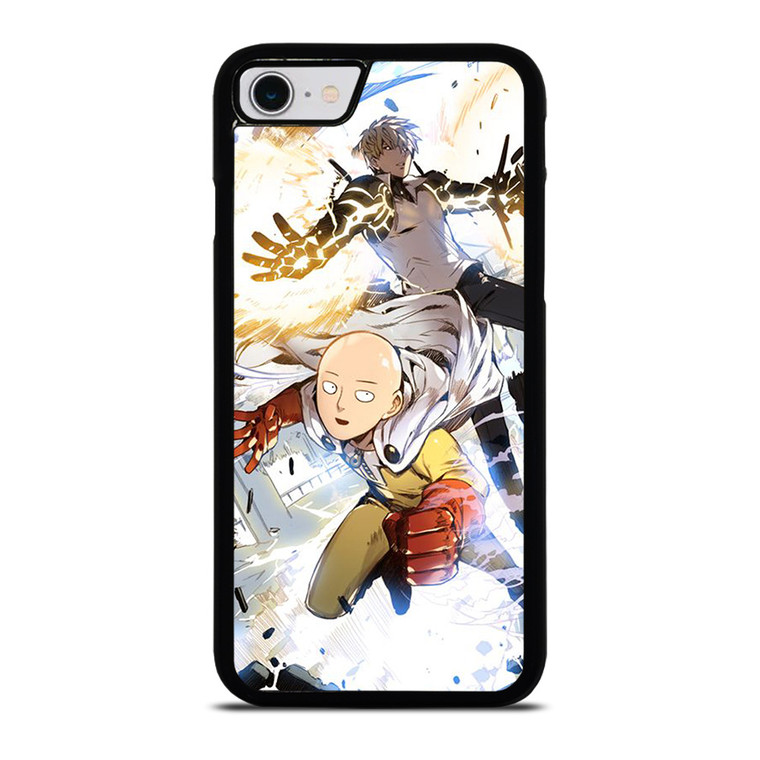 ONE PUNCH MAN SAITAMA AND GENOS iPhone SE 2022 Case Cover