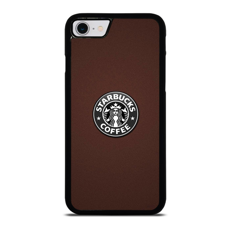 STARBUCKS COFFEE BROWN LOGO iPhone SE 2022 Case Cover