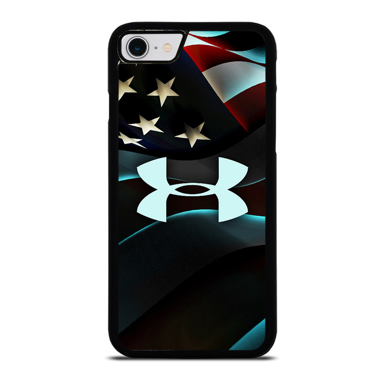 UNDER ARMOUR USA FLAG LOGO iPhone SE 2022 Case Cover