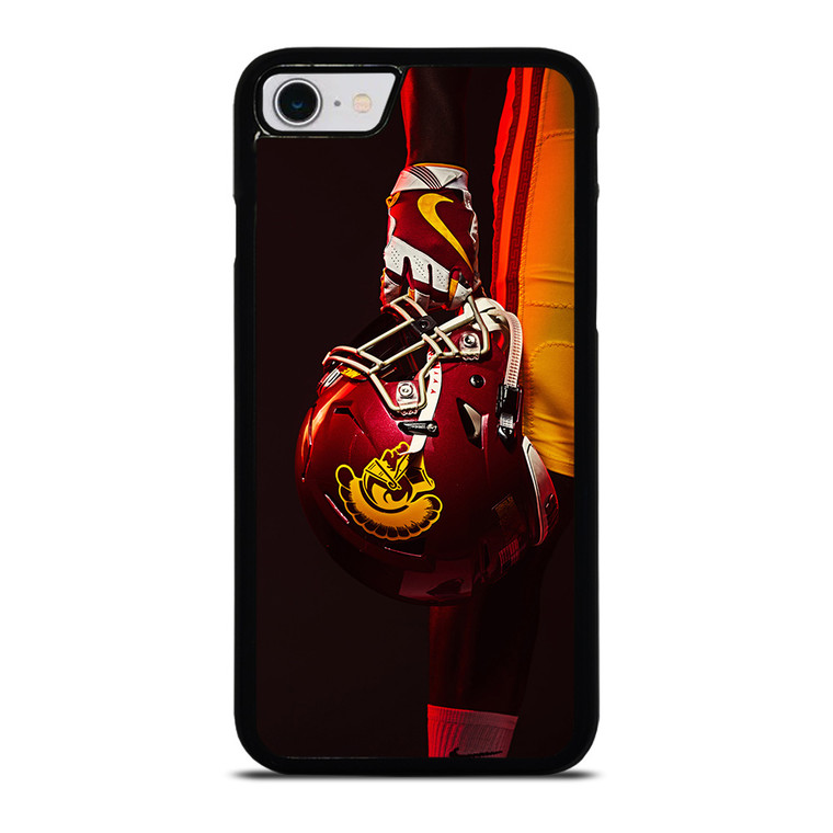 USC TROJANS FOOTBALL HELMET iPhone SE 2022 Case Cover